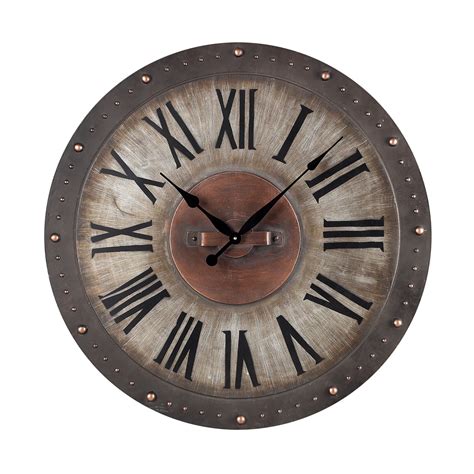 Sterling Industries Oversized 31" Roman Numeral Wall Clock & Reviews | Wayfair