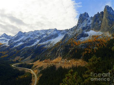 Scenic Drive North Cascades National Park Photograph by Art Sandi - Fine Art America