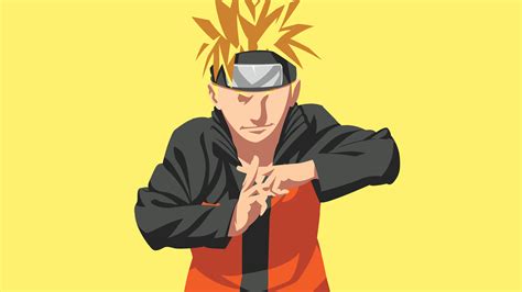 Naruto Uzumaki Minimal Art Wallpaper, HD Anime 4K Wallpapers, Images and Background - Wallpapers Den