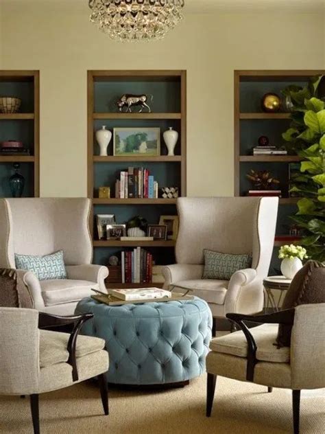 Conversation Seating - Four Chairs In The Round - A Storied Style | Living room seating, Modern ...