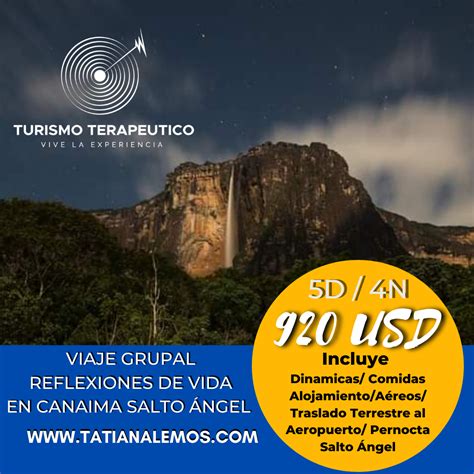 VIAJA AL SALTO ANGEL CON TURISMO TERAPEUTICO – Turismo Psicoterapéutico