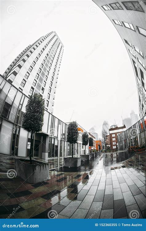 City of London Financial District Skyline Stock Image - Image of exterior, architecture: 152360355