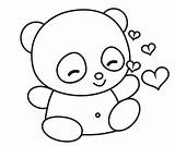 Page Cute Panda Coloring  Home sketch template