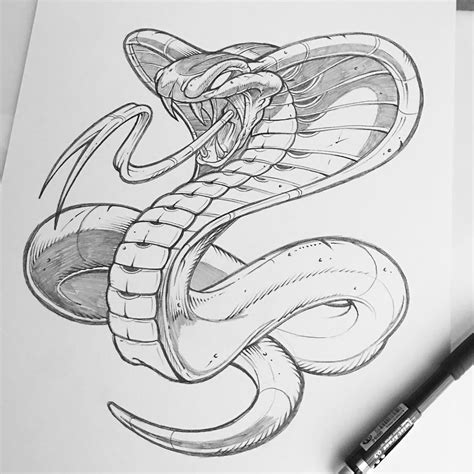 SWEYDA | Jared Mirabile auf Instagram: „Finished an diesem Wochenende. #cobra #pencil # ...