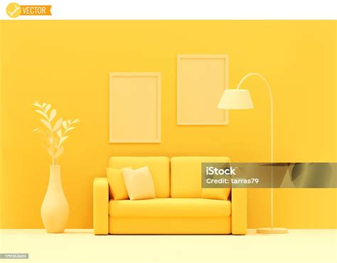 Vector Sofa With Coffee Table Illustration Stock Illustration - Download Image Now - House ...