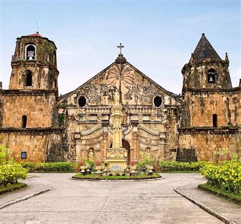 Sto. Tomas de Villanueva (1 of 4 baroque churches in the Philippines) These four churches the ...