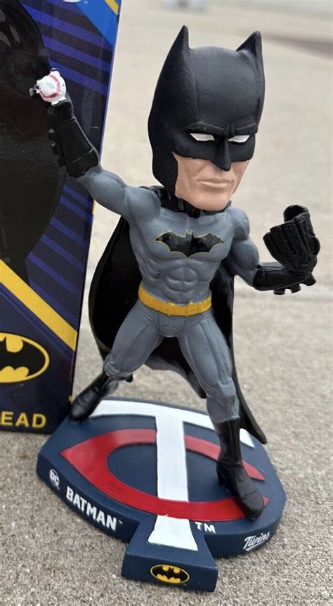 Batman, Minnesota Twins Bobblehead ⚾ May 12, 2023 ⚾ Bullpen Bobbleheads