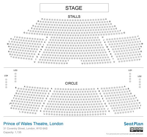 Prince of Wales Theatre London | Home of The Book of Mormon | SeatPlan