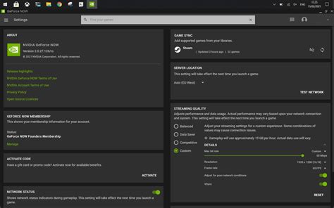 How to optimize NVIDIA GeForce Now settings for best performance ...