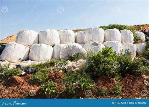 Pile of Domestic Garbage in Landfill Editorial Stock Photo - Image of bottle, resource: 41772788