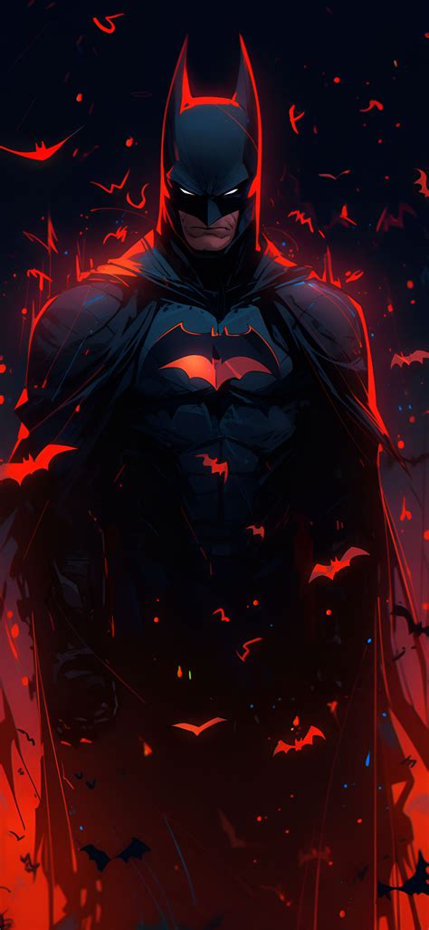 DC Comics Batman Dark & Red Wallpapers - Batman Wallpapers 4k