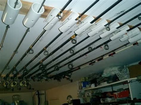 How to Build a Ceiling Rod Rack - YouTube