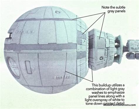 Moebius 1/350 XD-1 “Discovery One” from 2001: A Space Odyssey | Model Paint Solutions