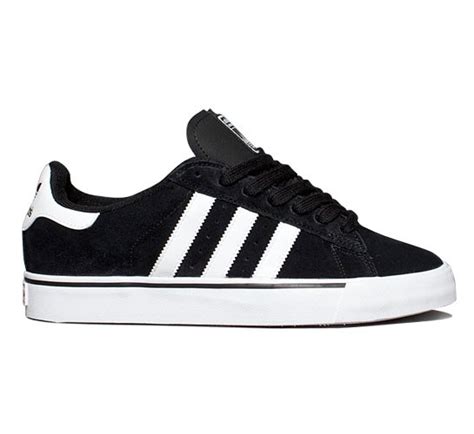 Adidas Campus Vulc (Black 1/Running White/Black 1) - Consortium.