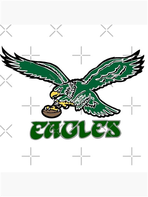 "Philadelphia vintage eagles logo" Poster for Sale by minimalistmco | Redbubble