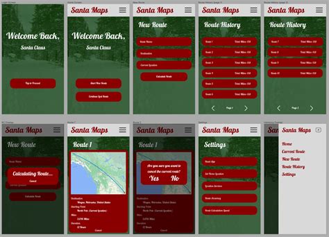 Santa Maps on Behance