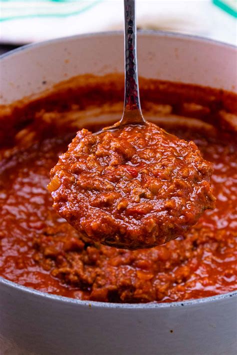 Easy Homemade Spaghetti Sauce - A Southern Soul