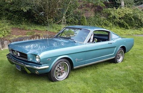 Twilight Turquoise Blue 1965 Ford Mustang Fastback - MustangAttitude.com Photo Detail