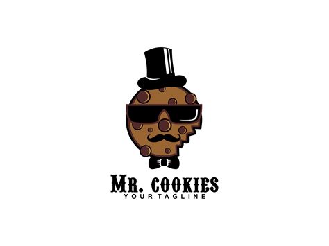 Mr Cookies Logo Graphic by shikatso · Creative Fabrica