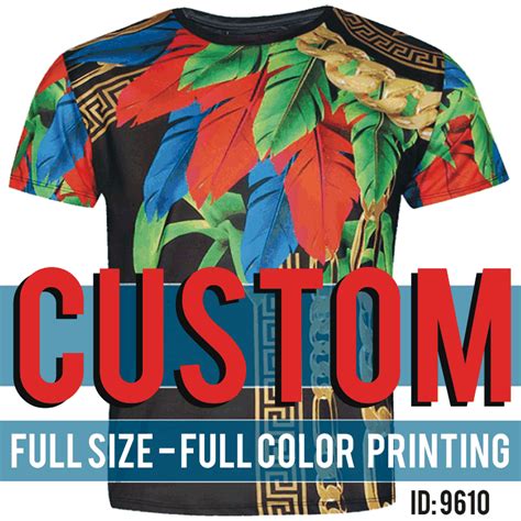 Sublimated Printing Custom T-Shirts