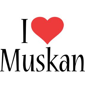 Muskan Logo | Name Logo Generator - I Love, Love Heart, Boots, Friday, Jungle Style