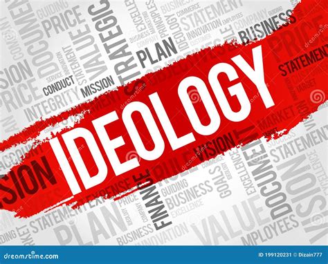 Ideology Word Cloud Cartoon Vector | CartoonDealer.com #160845303