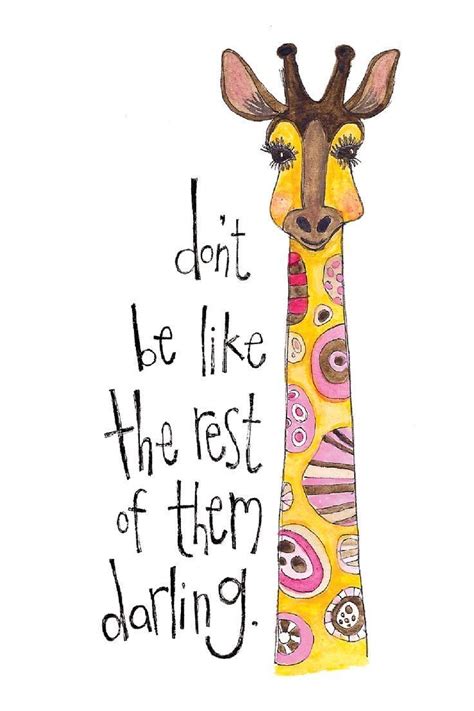 Pin by Sandra Soliz on Inspirational messages | Giraffe quotes, Giraffe pictures, Cute giraffe