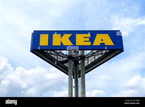 Ikea sign, Berlin, Germany Stock Photo - Alamy