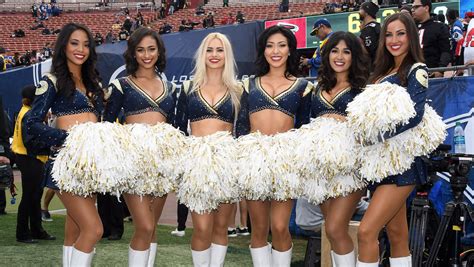 Los Angeles Rams' male cheerleaders make NFL history