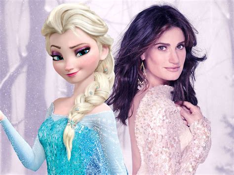 A girlfriend for Elsa? Frozen star Idina Menzel is cool with that