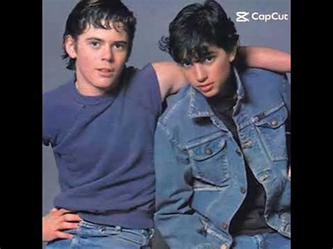 Johnny Cade and Ponyboy Curtis Edit- The Outsiders (1983) - YouTube