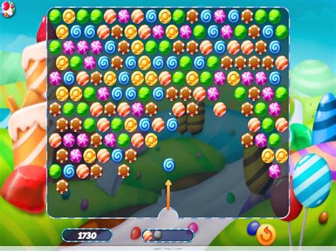 BUBBLE SHOOTER CANDY online game | POMU Games