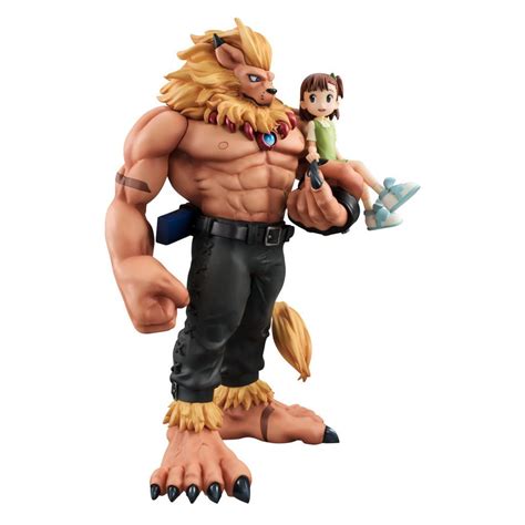 Megahouse G.E.M. Digimon Tamers Katou Jeri Leomon GEM Figures | Digivicemon