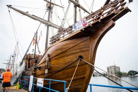 Replica of Columbus’ ship Santa Maria is a floating history museum ...