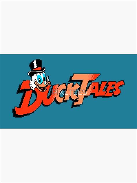 "DUCKTALES LOGO" Art Print for Sale by PIXLTEES | Redbubble