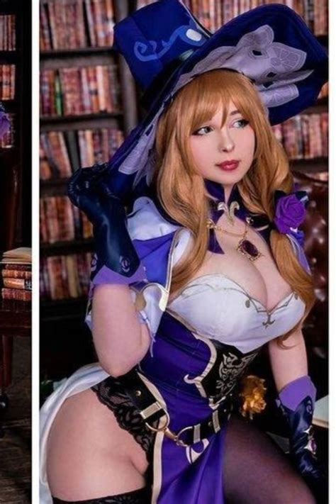 Genshin Impact Lisa cosplay in 2021 | Women's costumes, Cosplay ...