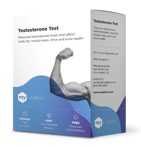 Testosterone Test Kit - Easy at-home testing - myLAB Box