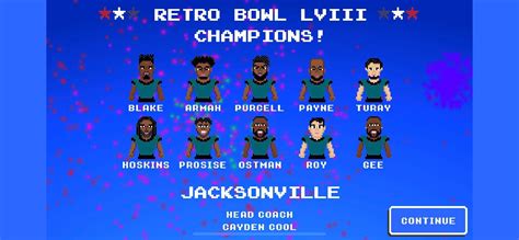 My first retro bowl win 🥲 : r/RetroBowl