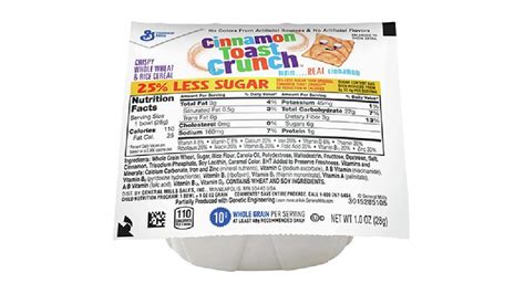 Cinnamon Toast Crunch Nutrition Facts And Ingredients - Nutrition Pics