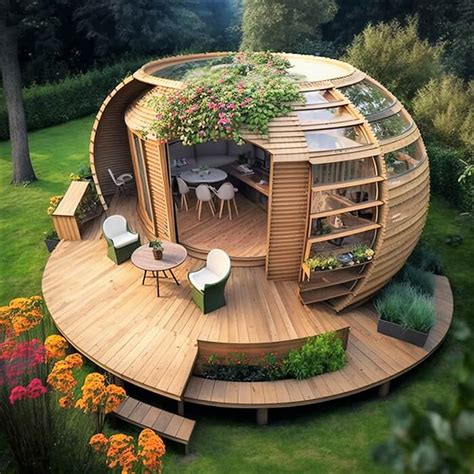 Best Wood Shed And Cabin Ideas for Garden – Pergola Gazebos: