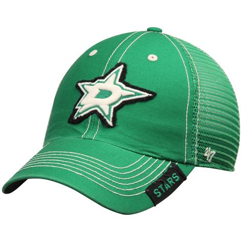 '47 Dallas Stars Kelly Green Turner Clean Up Adjustable Hat