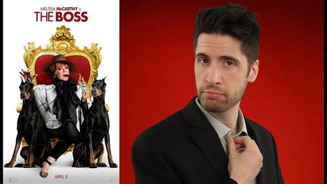 The Boss - movie review - YouTube