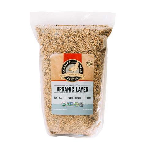 Scratch & Peck Organic Layer Chicken Feed – Furly's Pet Supply