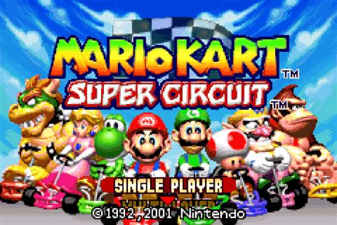 Mario Kart: Super Circuit | Game UI Database