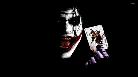 The Joker holding a card, batman the dark knight joker HD wallpaper ...