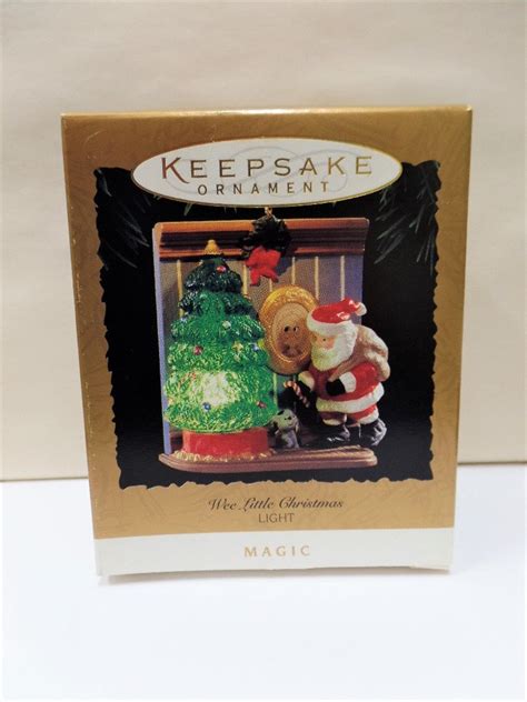 Hallmark Wee Little Christmas Magic Christmas Ornament 1995 NOS NRFB ...