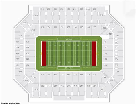 Stanford Stadium Seating Chart | Seating Charts & Tickets