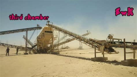 Crusher plants overview and complete parts - YouTube