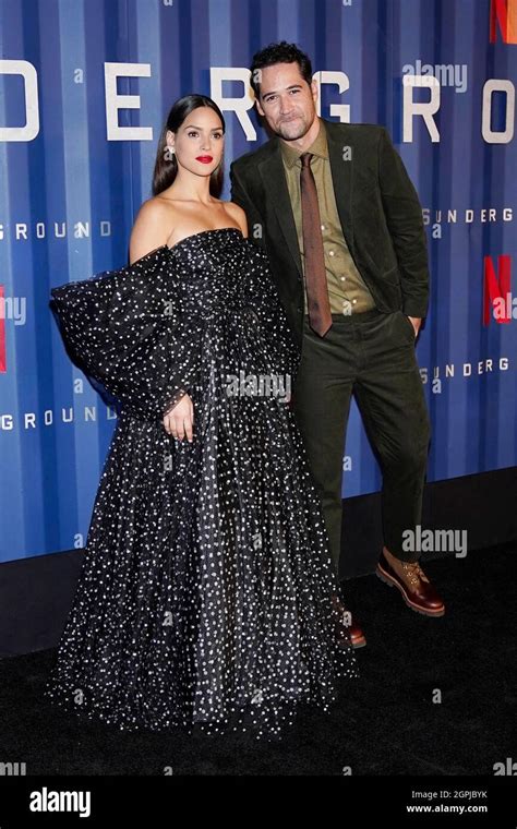 New York - NY - 20191210-6 Underground Premiere -PICTURED: Adria Arjona and Manuel Garcia Rulfo ...