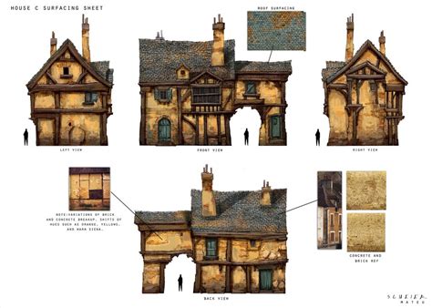 Pin by grandpoobah on Medieval Models, Sketches | Medieval houses, Fantasy house, House plans ...